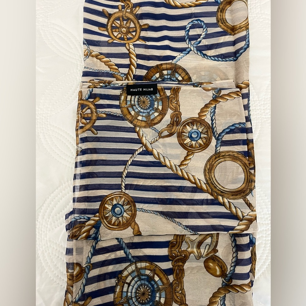 Haute Hijab Square Chiffon Scarf